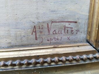 STAROŽITNÝ OBRAZ - ALEXIS VAUTIER - 2