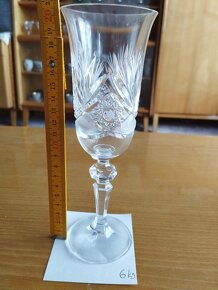 broušené, leptané a zlacené sklo bohemia crystal - 2