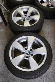 BMW 17'' origo ALU kola včetně zánovních pneumatik - 2
