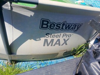 Bestway Steel Pro Max 3,66 x 0,76 m s novou kartušovou filtr - 2