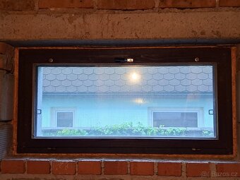 Dřevěná okna 120x60 3ks - 2