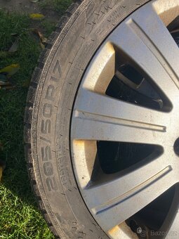 Originální alu sada Škoda Superb 5x112, R17 - 2