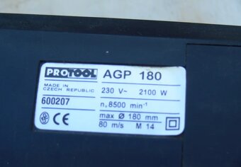 Bruska AGP 180 - 2