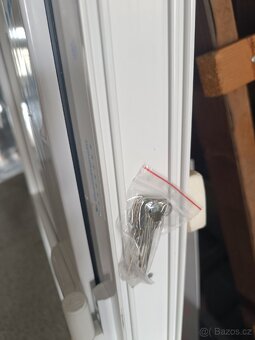 Dveře PVC Veka 1000x2150, bílé, nové, plné - 2