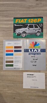 Dobové letáky Škoda 105GL, Felicia, Fabia, Fiat 126P a Liaz - 2
