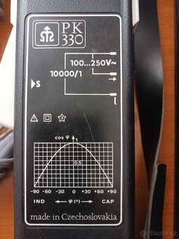 Klešťový fázoměr PK 330 s číslicovou indikaci - 2