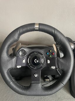 Logitech G920 + pedály + řadící páka - 2