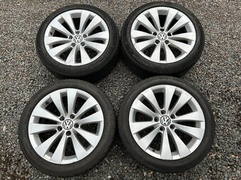 Alu orig letní sada VW Phoenix 5x112 8J ET41 225/45 R17 - 2