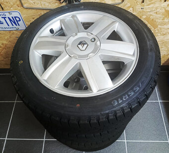 Alu kola na RENAULT Megane+ NOVÉ zimní gumy+ZVEDÁK - 2