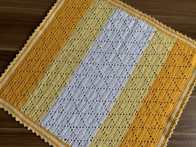 Háčkovaná dečka pro miminko, doprava zdarma - 2