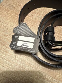 Kožený opasek (česká výroba Belts), nový - 2