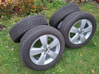 Sada zimních kol vč. Alu Škoda Nanuq 195/60/16 - 2