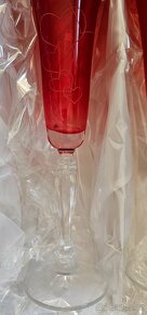 Sada 2 broušených skleniček - 2