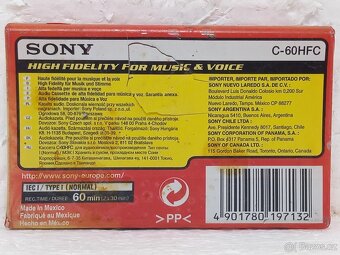 Sony HF60 C-60HFC Retro Audiokazeta - 2