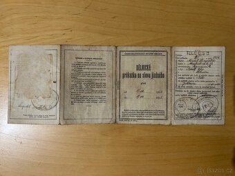 Historická průkazka - 2