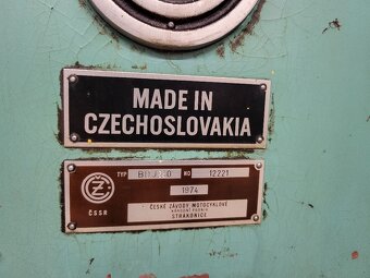 Bruska na otvory BDU 250 - 2