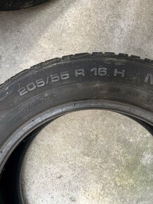 Zimní pneu 205/55 r16 2ks - 2