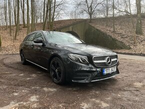 Mercedes E, 12/2018, 143 KW, 9G, 130xxx km, AMG packet - 2