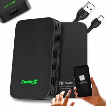 CarlinKit 5.0 - bezdrátové Apple CarPlay a Android Auto - 2