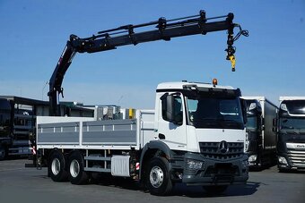 Mercedes-Benz Arocs 2643 6x4 - valník s hydraulickou rukou - 2