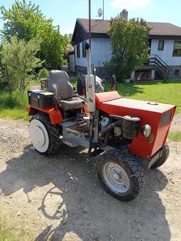 Malotraktor domácí výroby - 2