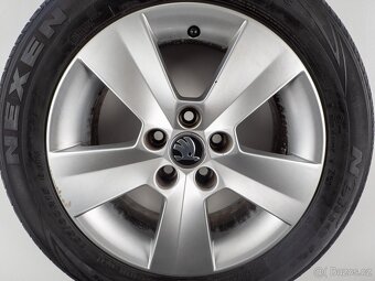 Škoda Rapid - Originání 15" alu kola - Letní pneu - 2