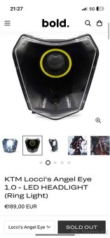 angel eye ktm exc - 2
