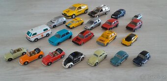 modely - autíčka Volkswagen - 2