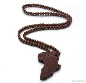 Dřevěná Afrika korále - 2