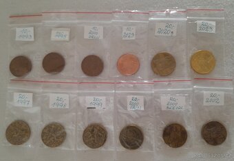 Mince 10, 20 ,-Kč i jiné - 2