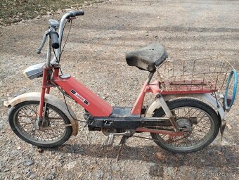 Jawa 207 Babetta s kartičkou , původní lak, viz.foto. - 2