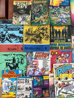 Velká sbírka retro komiksů, časopisů a obrázkových sešitů - 2