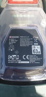 Roboticka sekačka Parkside - zamluveno - 2
