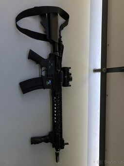 Airsoftová zbraň SR16-E3 URX3 13,5" - černá, E&C - 2