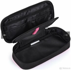 Studentský penál OXY BLACK LINE pink - 2