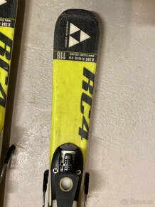 Dětské lyže Fischer RC4 ve velikosti 118cm. - 2