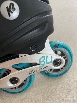 Dámské kolečkové brusle K2 Alexis 80 Alu G-Type vel.41,5 - 2