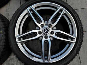 Originál alu kola Mercedes 5x112 R19 w213 zimní Pirelli - 2