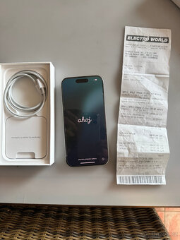 Telefon Apple Iphone 15 Pro v záruce - 2