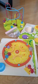 Motorická dřevěná kostka, velká - 2