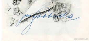 Autogram prezident Ludvík Svoboda - 2