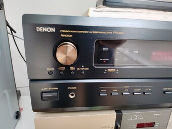 DENON AVR-3300 AV RECEIVER, MANUAL A DÁLKA - 2