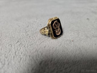 Zlaty pánský prsten - 2