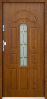 Venkovní vchodové dveře VIRGO 90-tky, levé dovnitř - 2