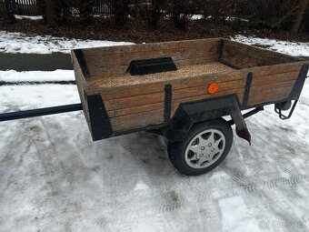 Přívěsný vozík za auto - 2