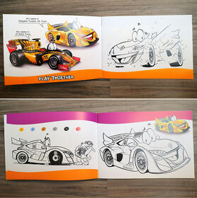 Nálepky WorldSeries by Renault + Megane Trophy V6 Toon + F1 - 2