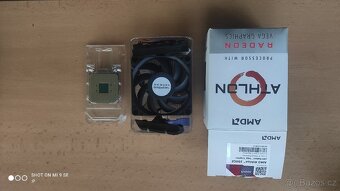 AMD Athlon 200GE s grafikou Vega – použitý jen 2 měsíce - 2