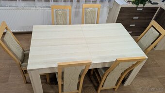 Set jídelní stůl a 6 židlí - 2