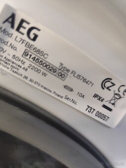 Pracka aeg l7fbe68sc - 2