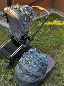 Cybex set Priam SIMPLY FLOWERS GREY 2021 - 2